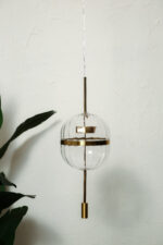 Minimal look glass pendant to ambient glow by glitteron lights