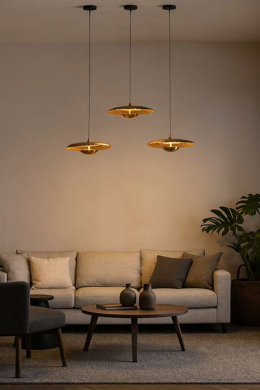 Downlighter pendant light by glitteron lights
