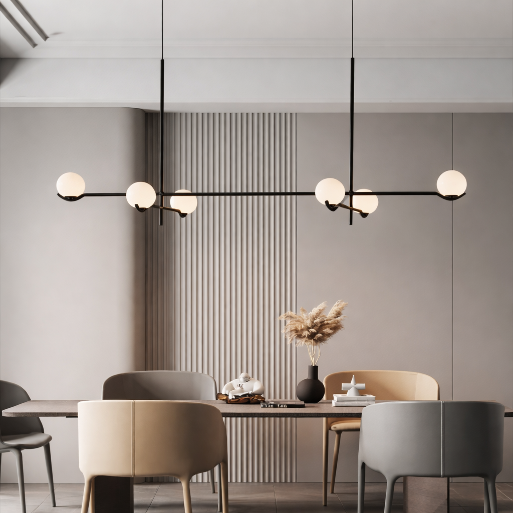 Modern minimalist linear chandelier by glitteron lights Modern minimalist linear chandelier by glitteron lights