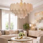 Statement-piece design chandelier luxury living rooms by glitteron lights
