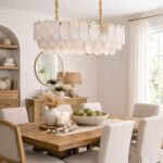 Soft contemporary glam chandelier by glitteron lights