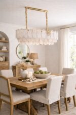 Soft contemporary glam chandelier by glitteron lights
