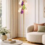 Stylish floor lamp to enhance rooms ambiance by glitteron lights
