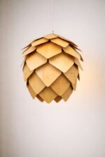 Beautifully crafted wooden lotus by glitteron lights