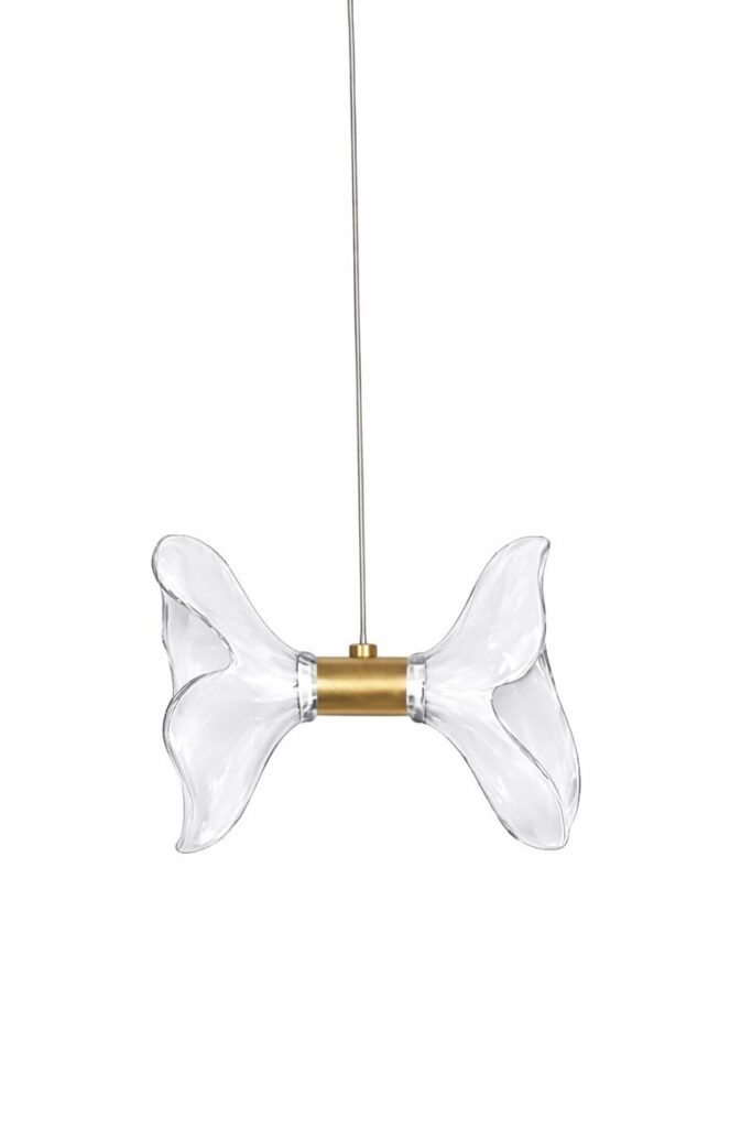 Flower shaped glass pendant to give premium look by glitteron lights