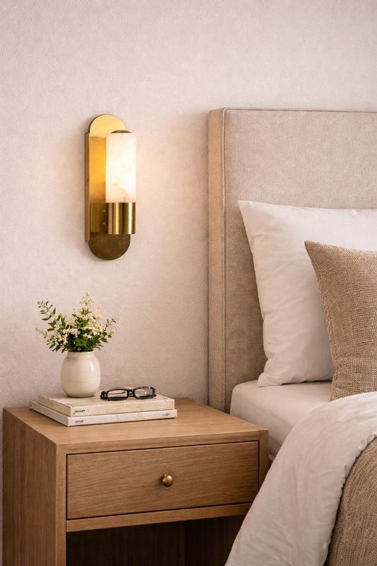 Contemporary modern luxury wall lamp to give aesthetic look