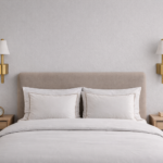 Modern marble bedside wall light to give soft ambience