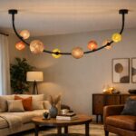 Artistic chandelier for modern cafes