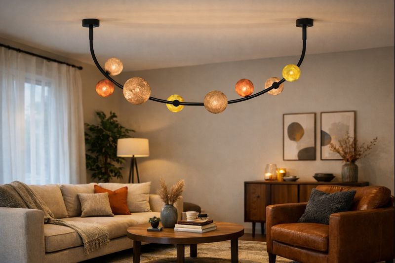 Artistic chandelier for modern cafes