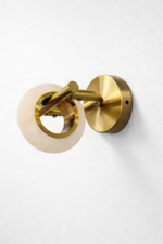 Modern minimalist marble wall lamp for cozy corners