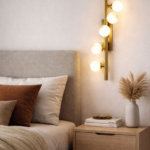 Premium sleek marble wall lamp to give soft glow