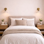 Retro fluted glass wall lamp for ambient glow