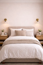 Retro fluted glass wall lamp for ambient glow